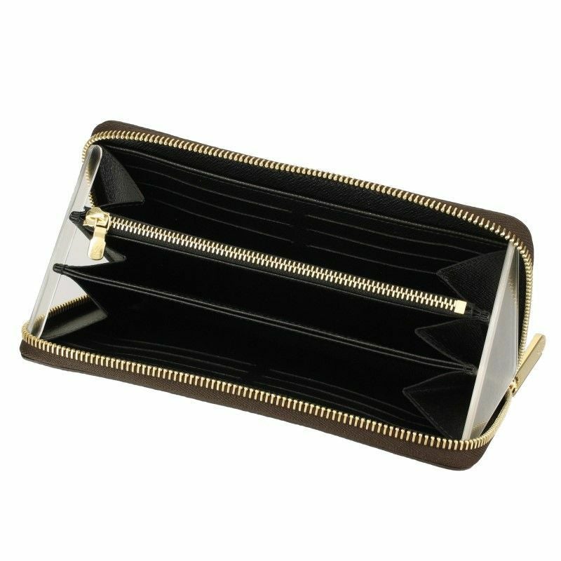 ルイヴィトン 長財布 モノグラム ジッピー・ウォレット ブラウン