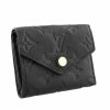 ルイヴィトン LOUIS VUITTON 三つ折り財布 アンプラント ポルトフォイユ・ゾエ ノワール M62935