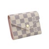 ルイヴィトン LOUIS VUITTON 三つ折り財布 ダミエ・アズール ポルトフォイユ・ヴィクトリーヌ N64022