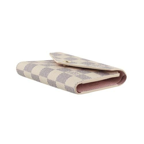 ルイヴィトン LOUIS VUITTON 三つ折り財布 ダミエ・アズール ポルトフォイユ・ヴィクトリーヌ N64022