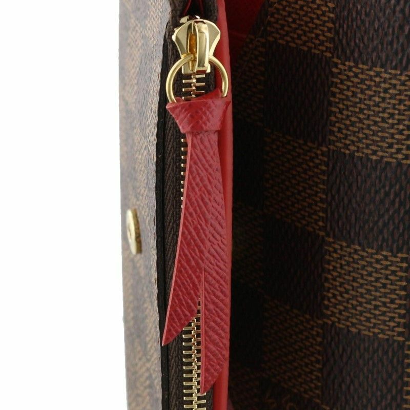 ルイヴィトン LOUIS VUITTON 三つ折り財布 ダミエ・エベヌ