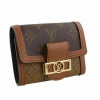 ルイヴィトン LOUIS VUITTON 三つ折り財布 ポルトフォイユ・ドーフィーヌ コンパクト M68725
