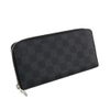 ルイヴィトン LOUIS VUITTON N63095 ダミエ・グラフィット ジッピー・ウォレット・ヴェルティカル