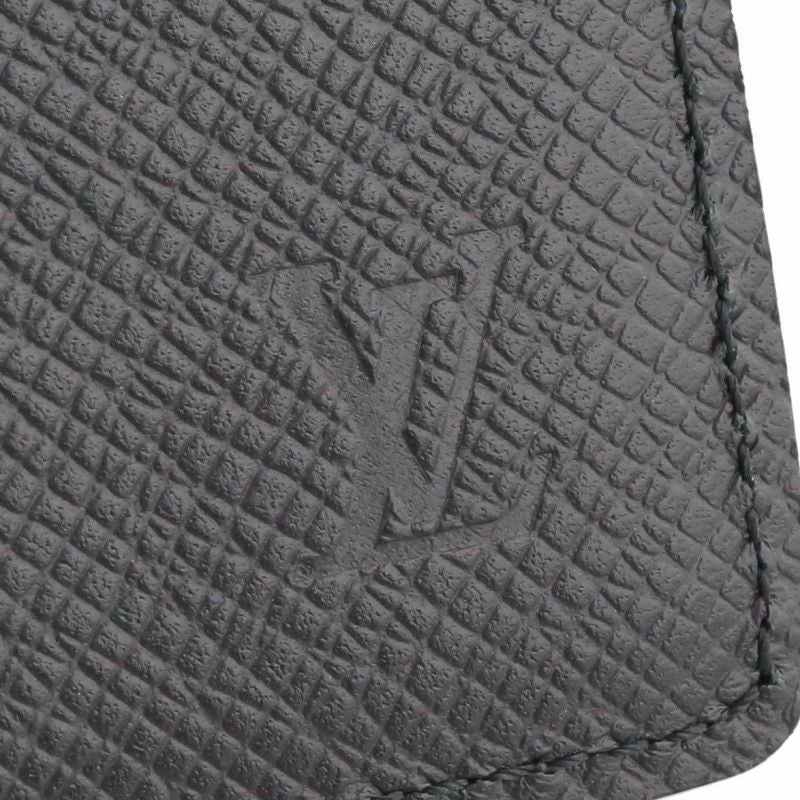 ルイヴィトン LOUIS VUITTON 二つ折り財布 タイガ ポルトフォイユ・ミュルティプル ノワール M30531