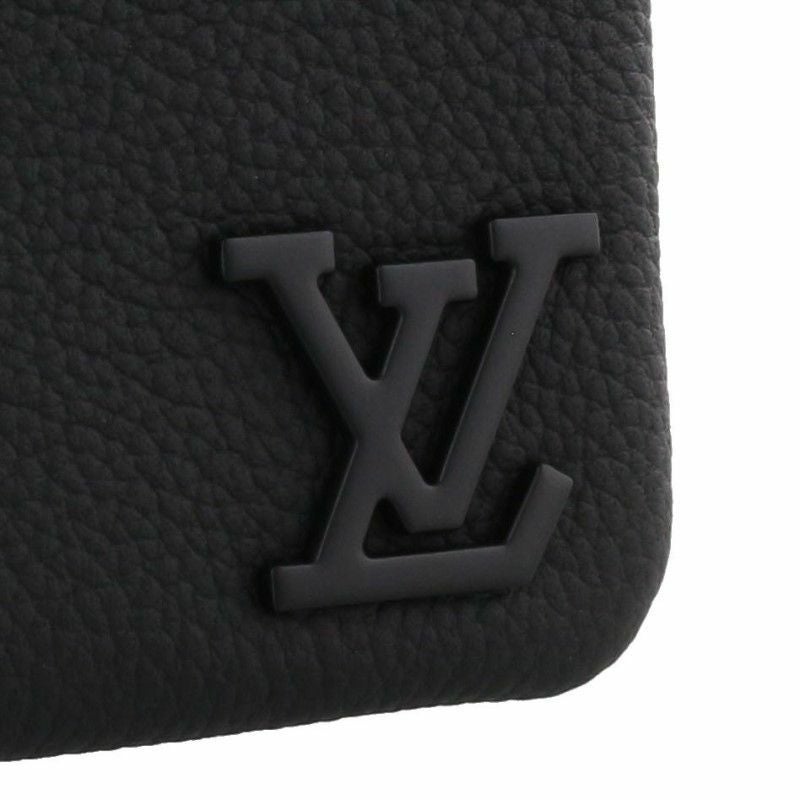 LOUIS VUITTON ルイヴィトン コインケース LVアエログラム ポシェット・クレ ノワール M81031
