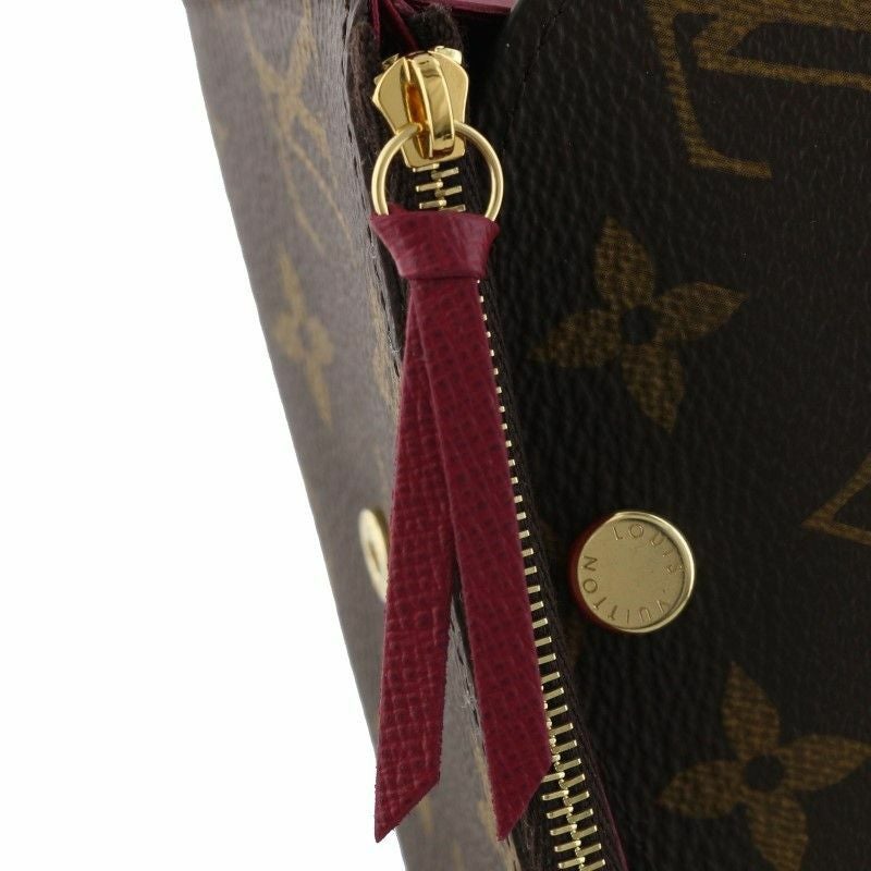 LOUIS VUITTON ルイヴィトン コインケース モノグラム ポルトモネ・ロザリ フューシャ M41939
