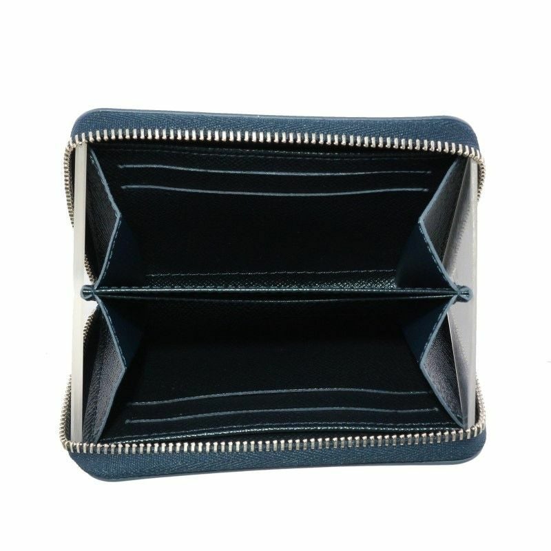 ルイヴィトン LOUIS VUITTON コインケース モノグラム ジッピー・コイン パース ブルー M81860