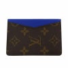 ルイヴィトン LOUIS VUITTON 名刺入れ モノグラム オーガナイザー・ドゥ ポッシュ ブルー M80778