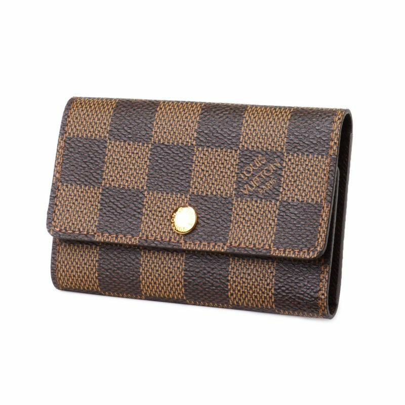 ルイヴィトン LOUIS VUITTON キーケース ダミエ・エベヌ