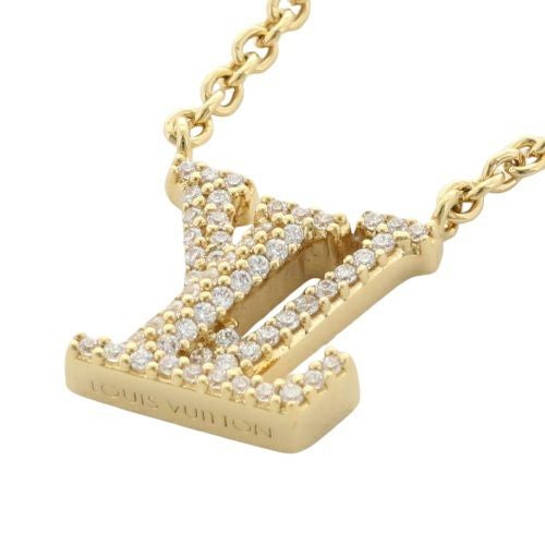 LOUIS VUITTON ルイヴィトン ネックレス・LV アイコニック ゴールド M00596 レディース モノグラム