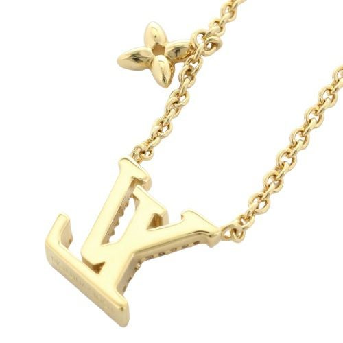 LOUIS VUITTON ルイヴィトン ネックレス・LV アイコニック ゴールド