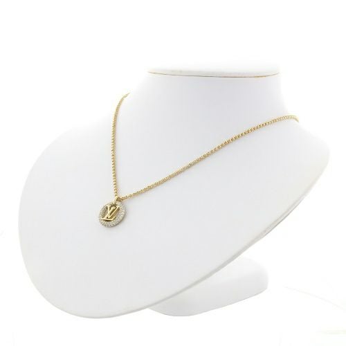 ルイヴィトン LOUIS VUITTON ネックレス コリエ・ルイーズ バイ ナイト ゴールド M00759