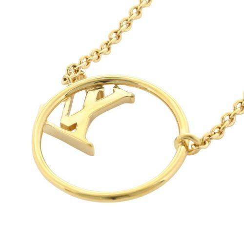 ルイヴィトン LOUIS VUITTON ネックレス レディース コリエ・LV エクリプス ゴールド M00762