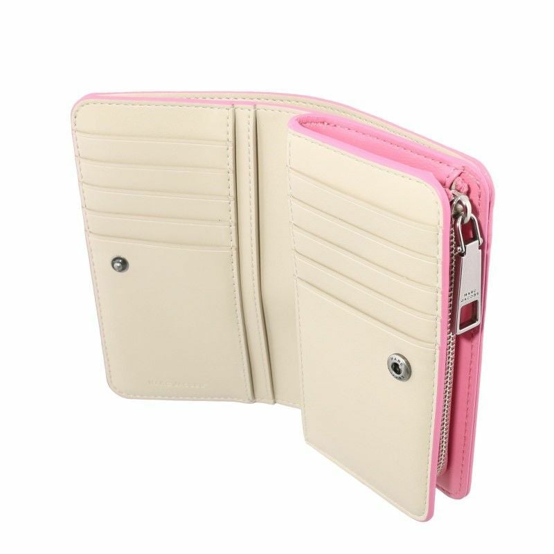 マークジェイコブス MARC JACOBS 二つ折り財布 ザ グラム ショットピンク S120L01FA21 660
