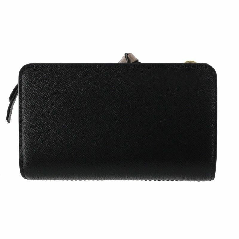 マークジェイコブス MARC JACOBS 二つ折り財布 スナップショット M0013356 136 NEWCLOUDWHITEMULTI