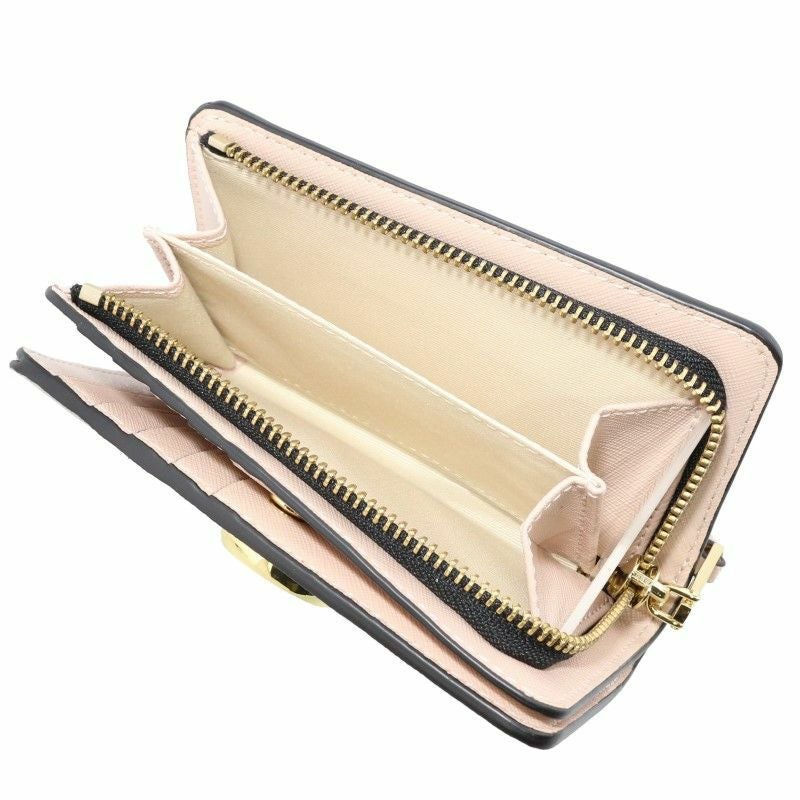 マークジェイコブス MARC JACOBS 二つ折り財布 スナップショット グレー M0014281 088