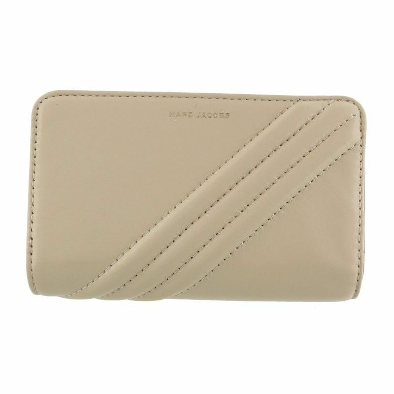 マークジェイコブス MARC JACOBS 二つ折り財布 レディース ベージュ S120L01FA21 271
