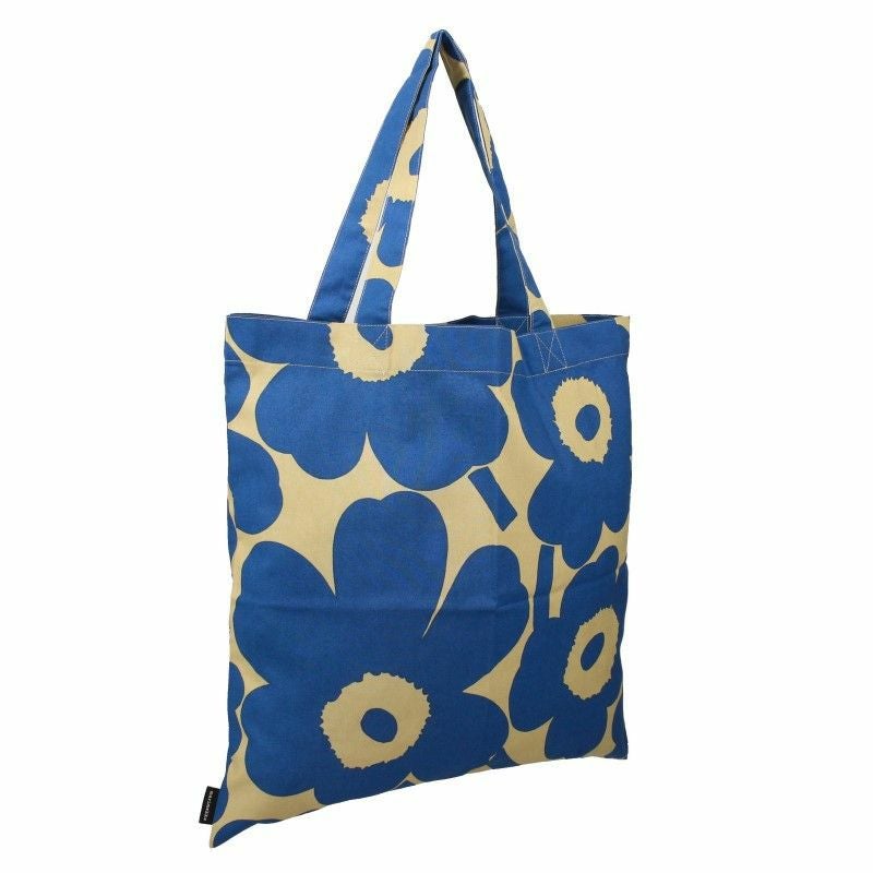 marimekko マリメッコ トートバッグ エコバッグ レディース ブルー