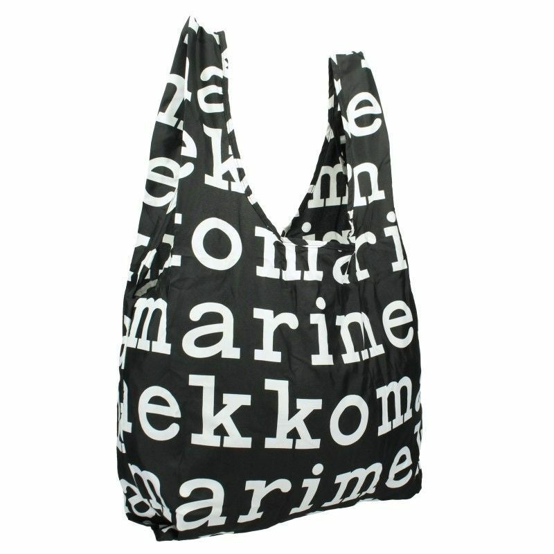 マリメッコ marimekko エコバッグ 048854 910 BK/WH