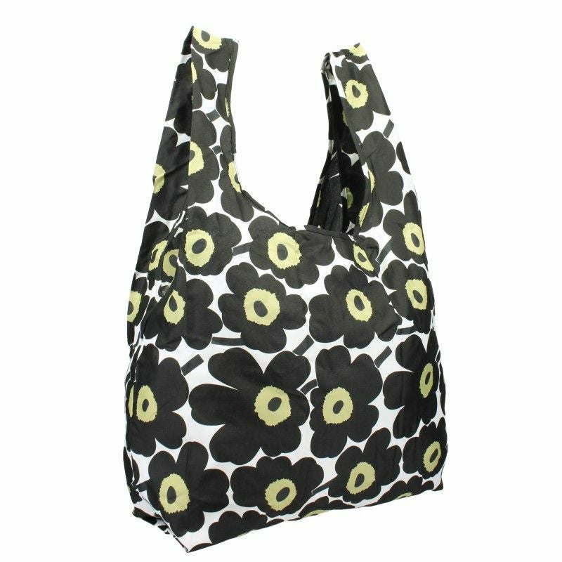 マリメッコ marimekko エコバッグ レディース ブラック 48852 030 WH BK OLIVE