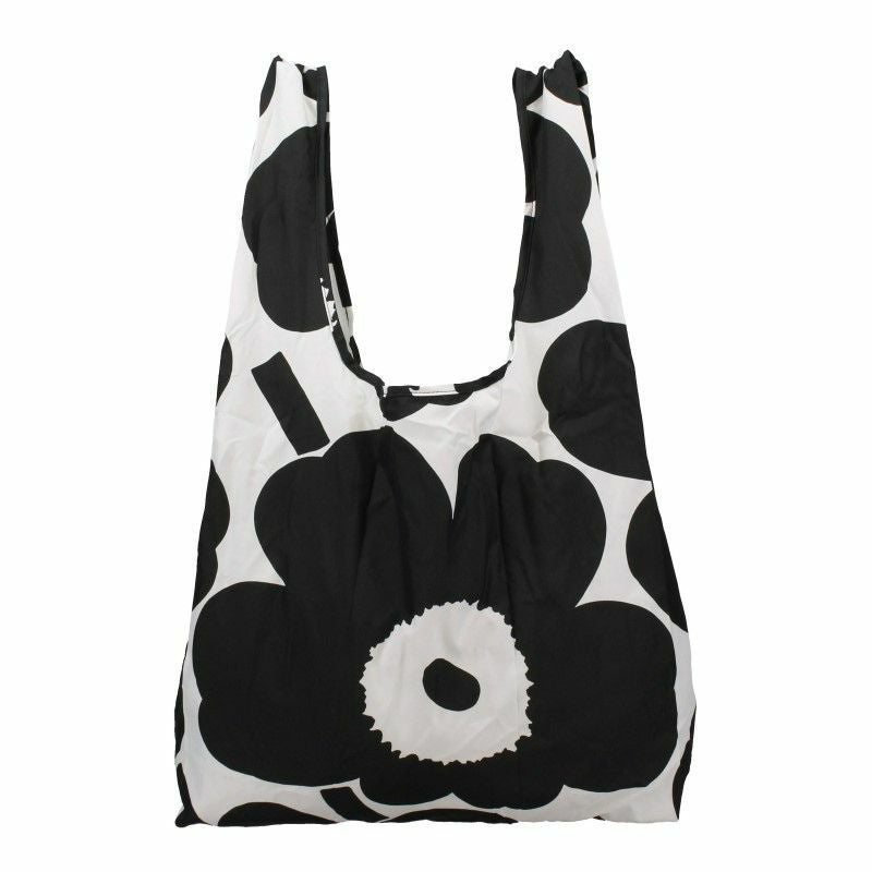 マリメッコ marimekko エコバッグ レディース ブラック 91492 190 WH