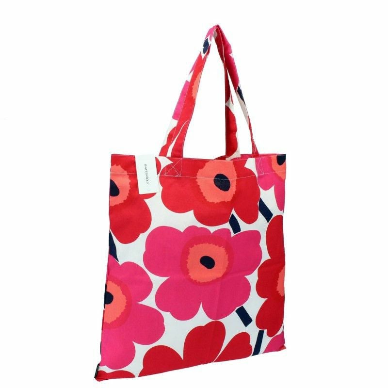 マリメッコ marimekko トートバッグ 067572 001 ホワイト/レッド PIENI