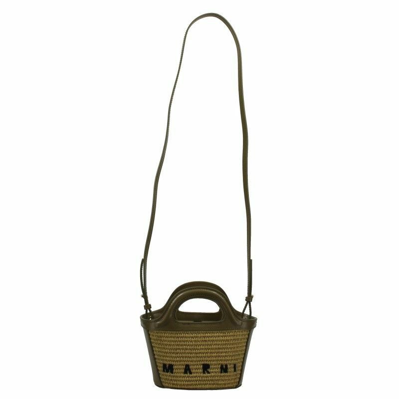 マルニ MARNI かごバッグ ハンドバッグ レディース グリーン BMMP0067Q0 P3860 00V25 OLIVE