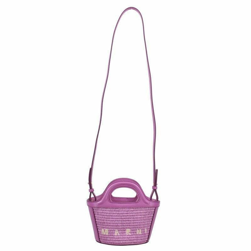マルニ MARNI かごバッグ ハンドバッグ レディース ピンク BMMP0067Q0