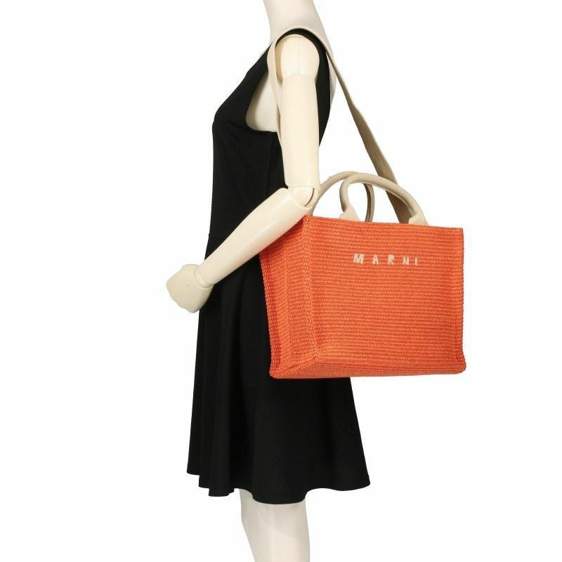 マルニ MARNI かごバッグ レディース オレンジ SHMP0077U0 P3860 00R17