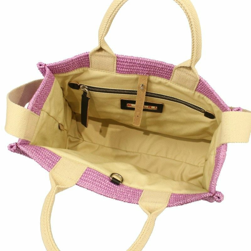 マルニ MARNI かごバッグ レディース ピンク SHMP0077U0 P3860 00C04 LIGHT LILAC A4