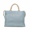 マルニ MARNI かごバッグ レディース ブルー SHMP0077U0 P3860 ZO457 LIGHT BLUE/NATURAL