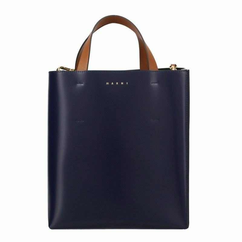 【美品】MARNI トートバッグ ブラック／ネイビー マルニ MARNI トートバッグ レディース ネイビー SHMPV01TY3 LV639