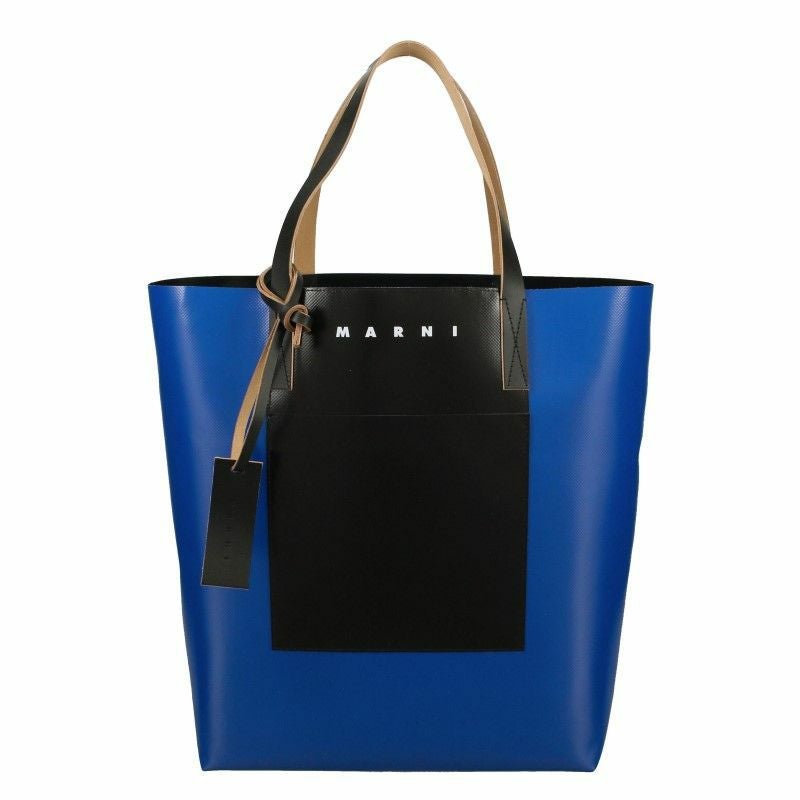 マルニ MARNI トートバッグ メンズ TRIBECA SHOPPING BAG ブルー