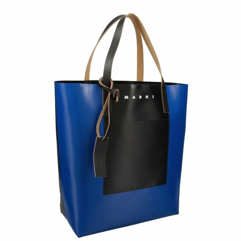 マルニ MARNI トートバッグ メンズ TRIBECA SHOPPING BAG ブルー