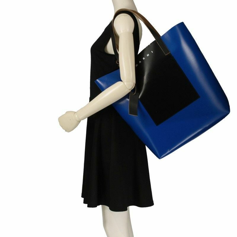 マルニ MARNI トートバッグ メンズ TRIBECA SHOPPING BAG ブルー
