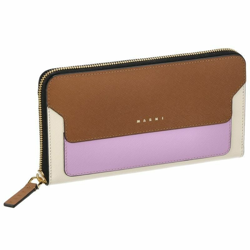 MARNI 長財布　新品未使用 MARNI◇長財布/レザー/BLK/無地/メンズ : セカンドストリートYahoo!店