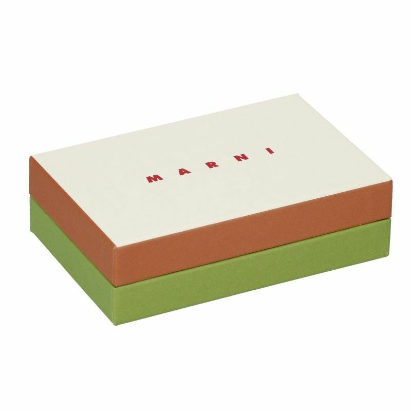マルニ MARNI 三つ折り財布 ミニ財布 折財布 レディース イエロー