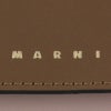 マルニ MARNI 三つ折り財布 レディース PFMOW02U23 LV589 Z474N GOLD BROWN/QUARTZ/BURGUNDY