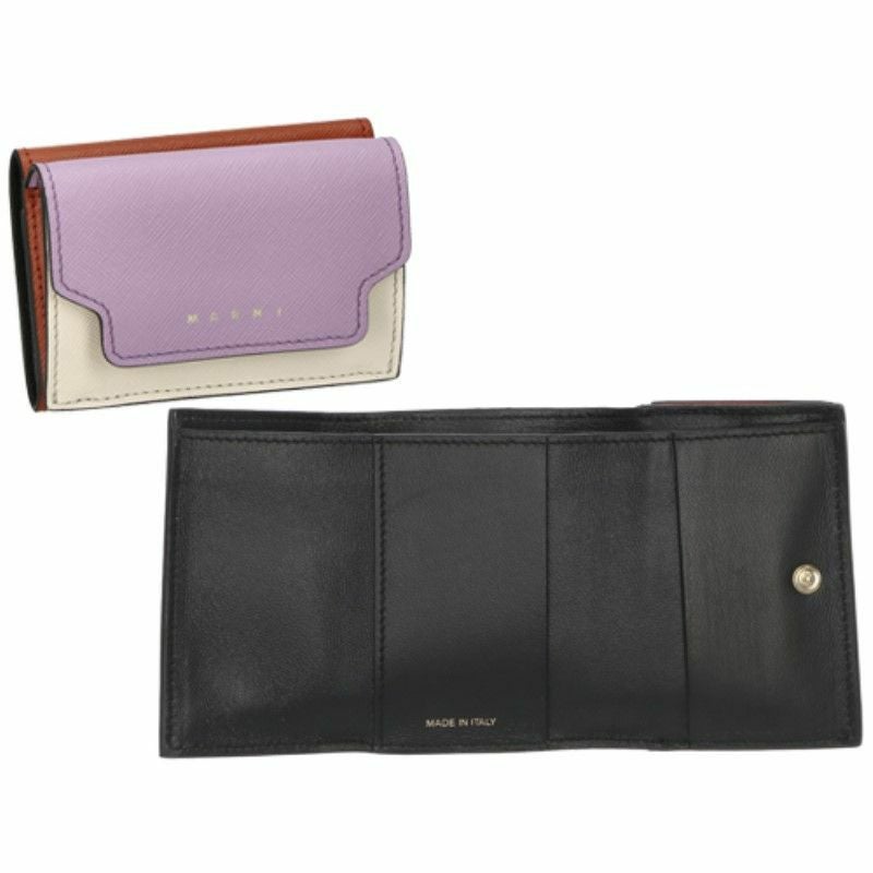 マルニ MARNI 三つ折り財布 レディース トランク マルチカラー PFMOW02U23 LV520 Z620M