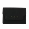 マルニ MARNI 三つ折り財布 レディース ブラック PFMOW02U07 LV520 Z360N BLACK