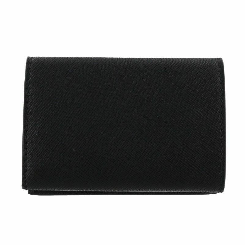 マルニ MARNI 三つ折り財布 レディース ブラック PFMOW02U07 LV520 Z360N BLACK