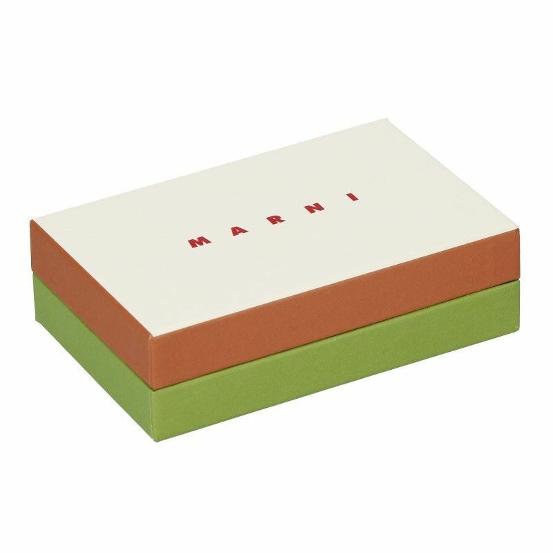 【極美品】23SS 定価13.8万 MARNI マルニ BEY ベイ ラフィア マルニ MARNI 三つ折り財布 レディース ミュゼオ MUSEO マルチ