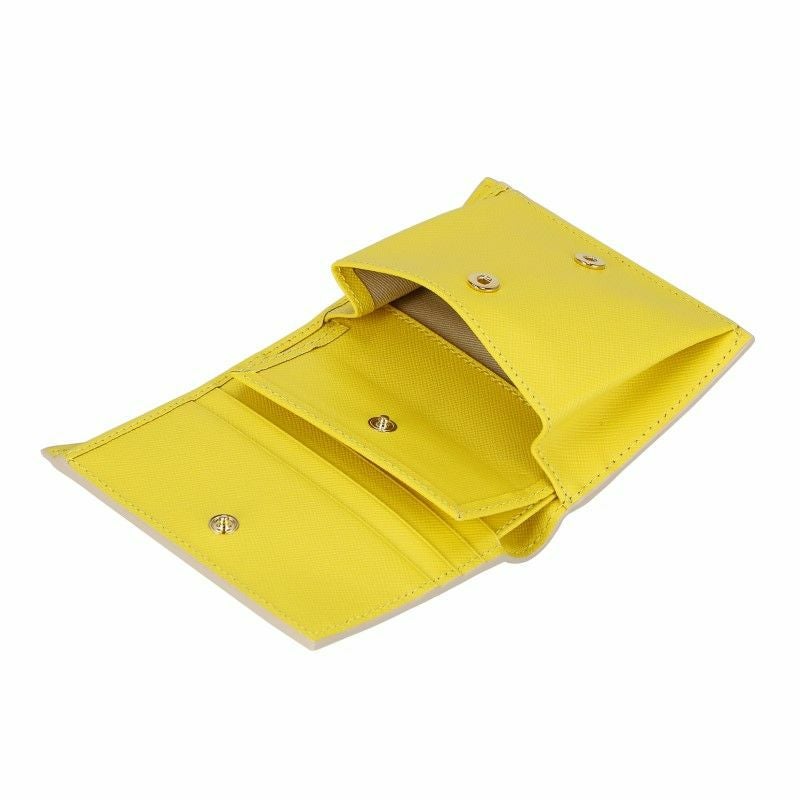 マルニ MARNI 二つ折り財布 ミニ財布 折財布 レディース イエロー PFMOQ14U07 LV520 Z618W