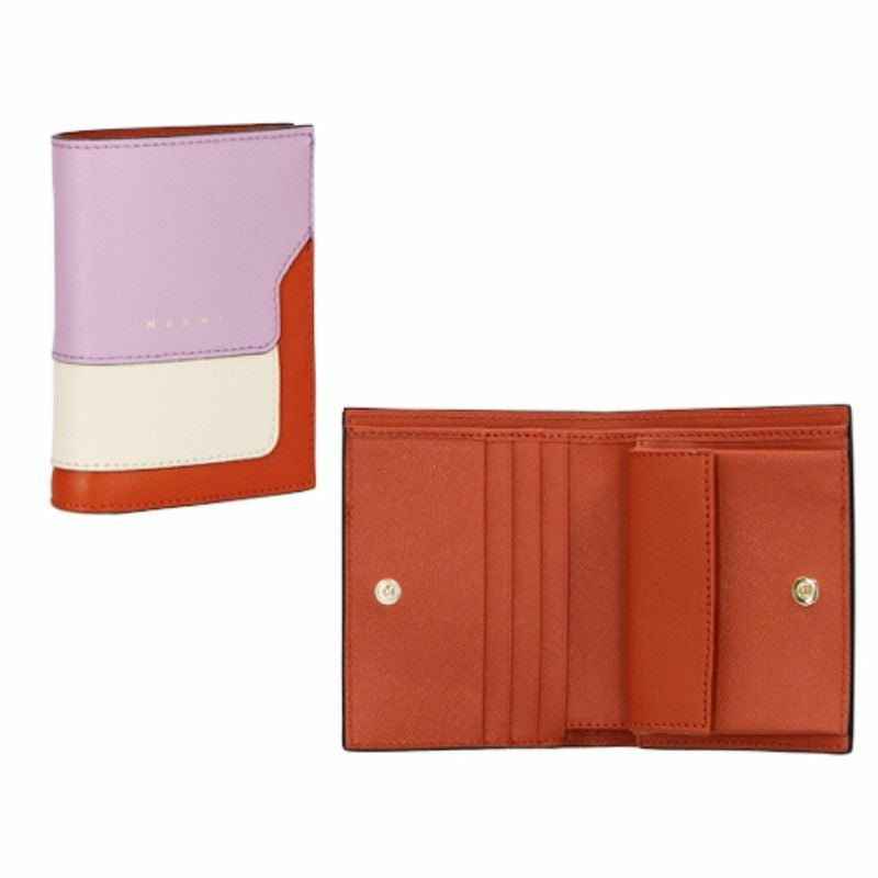 マルニ 2つ折り財布 レザー レディース PFMOQ14U13 LV520 楽天市場】MARNI マルニ 二つ折り財布 PFMOQ14U13 LV520 レディース