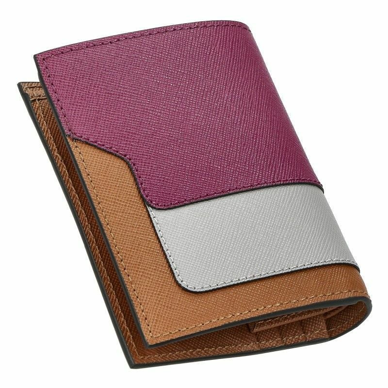 マルニ MARNI 二つ折り財布 レディース PFMOQ14U13 LV520 Z563N PLUM