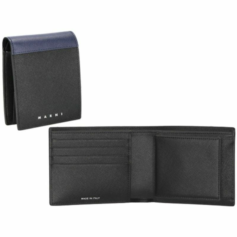 マルニ MARNI 二つ折り財布 メンズ バイカラー PFMI0003L0 LV520 Z576N