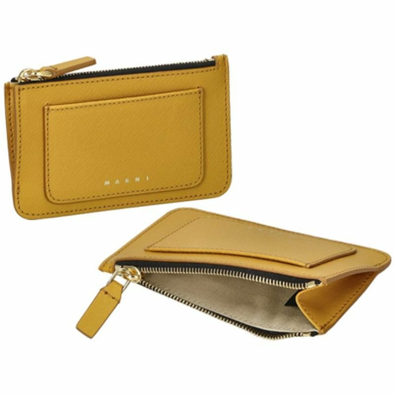 MARNI イエロー カードケース小銭入れ有り マルニ MARNI コインケース レディース トランク イエロー PFMO0025U0