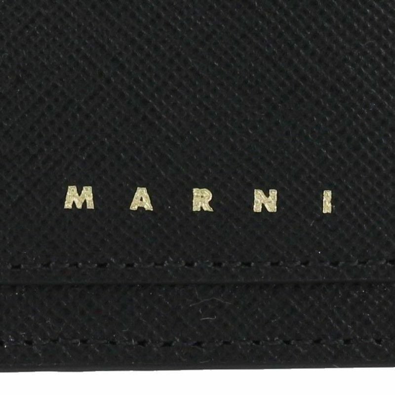 マルニ MARNI カードケース レディース ブラック PFMO0025U0 LV520 Z360N BLACK/DUNE