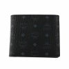 MCM エムシエーム 二つ折り財布 折財布 ミニ財布 メンズ ブラック MXSAAVI01 BLACK