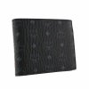 MCM エムシエーム 二つ折り財布 折財布 ミニ財布 メンズ ブラック MXSAAVI01 BLACK